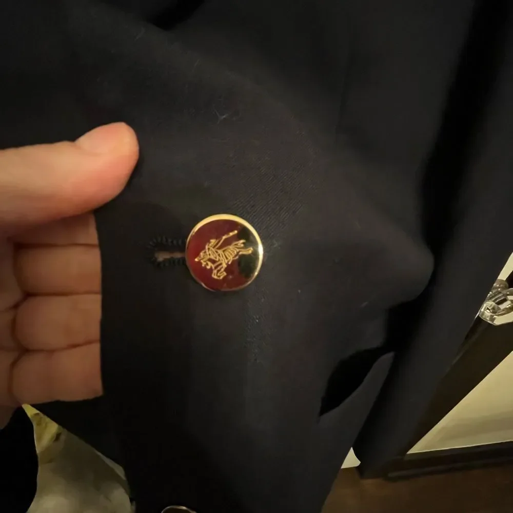 Burberry’s Dark Navy Blue Sports Jacket